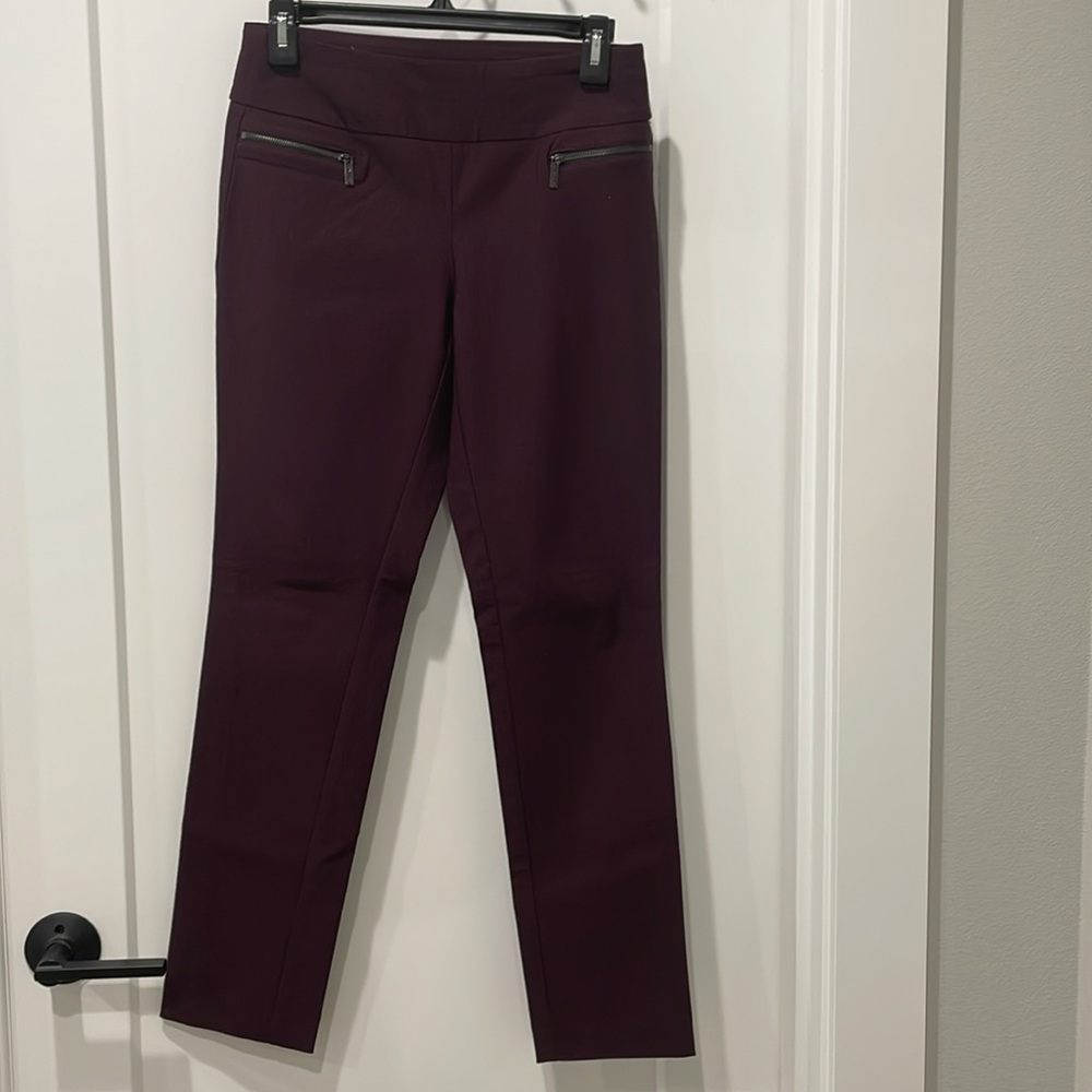 Calvin Klein plum wine pants or trousers